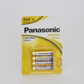 Panasonic Ceruza Alkáli Tartós Elem AAA 1,5v 4db